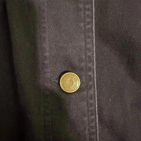 Lauren Ralph Lauren Denim Jacket 2x- NAVY luxury - Picture 4 of 4